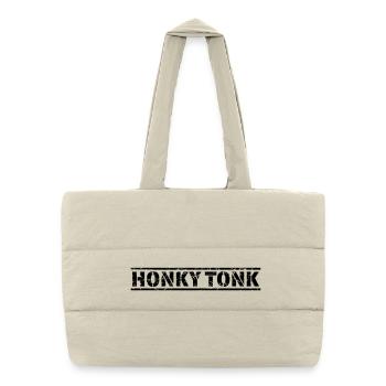 Honky Tonk - Puffer-Einkaufstasche - Naturweiß - Vorne