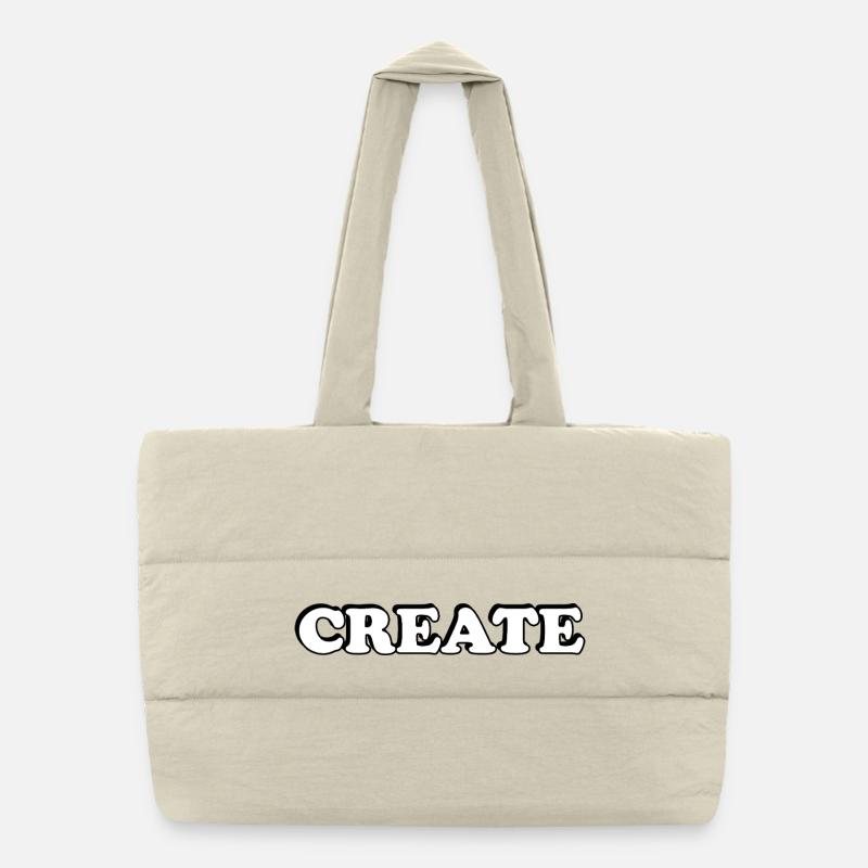 Create Puffer Shopping Bag