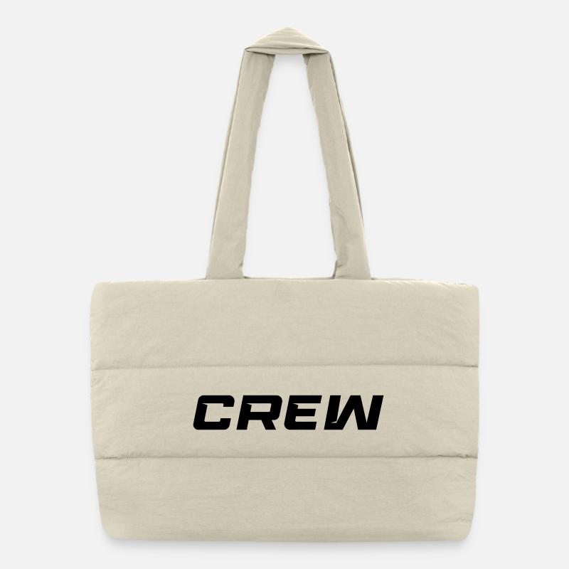 crew Puffer Shopping Bag
