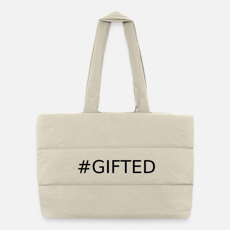 #GIFTED Puffer Shopping Bag