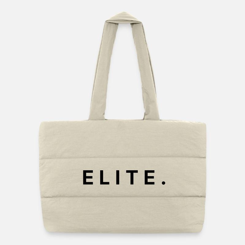 Style Élite Motivation Sac shopping matelassé