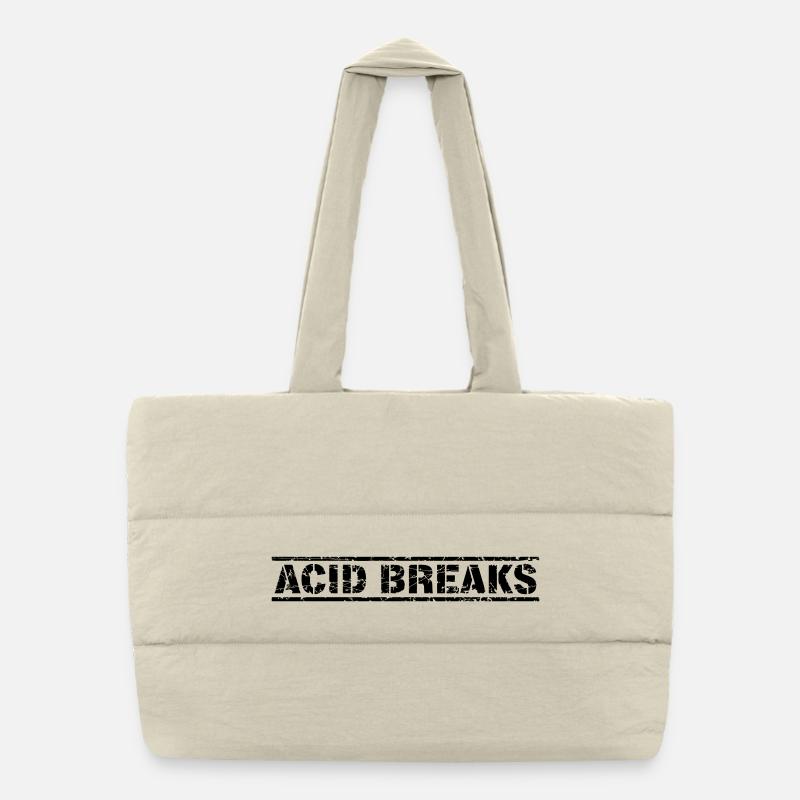 Ruptures acides Sac shopping matelassé