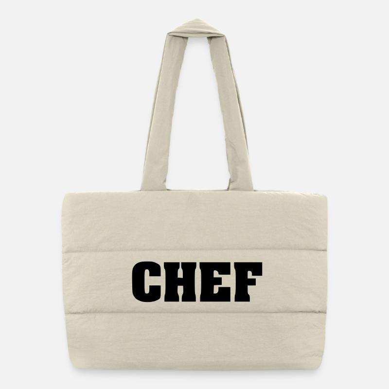 Chef Lettrage, Patron, Leader, Capo Sac shopping matelassé