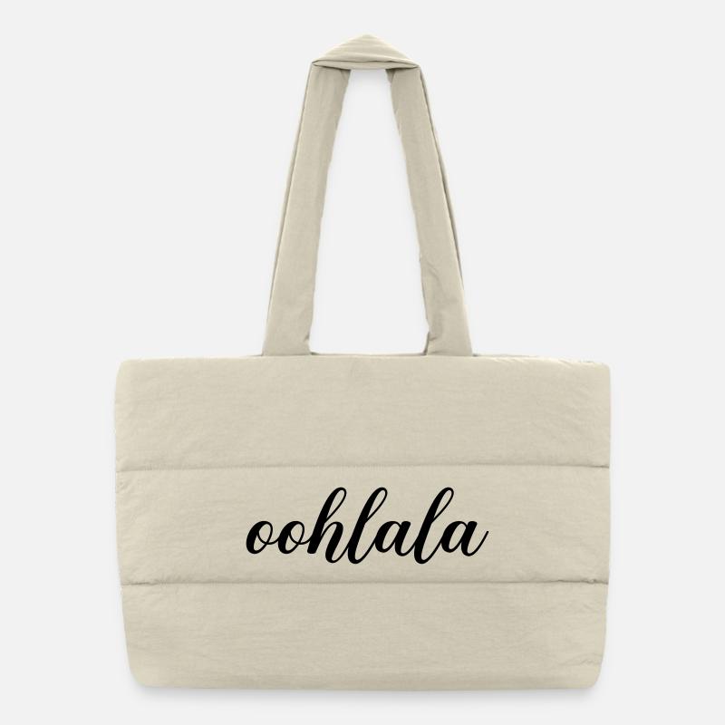 Oohlala Sac shopping matelassé