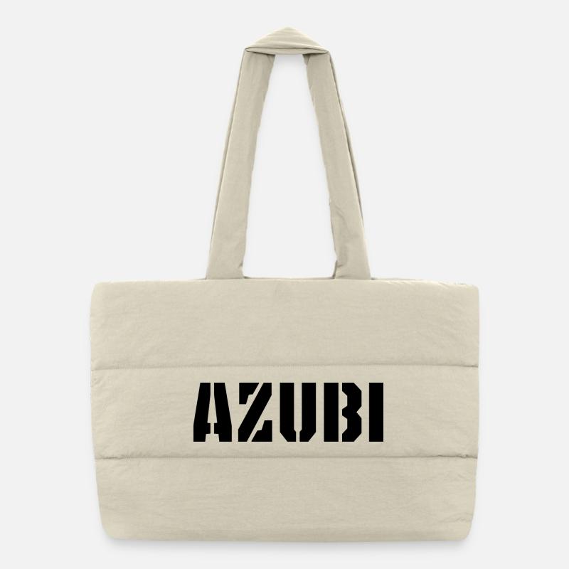 Azubi Tshirt Puffer-Einkaufstasche