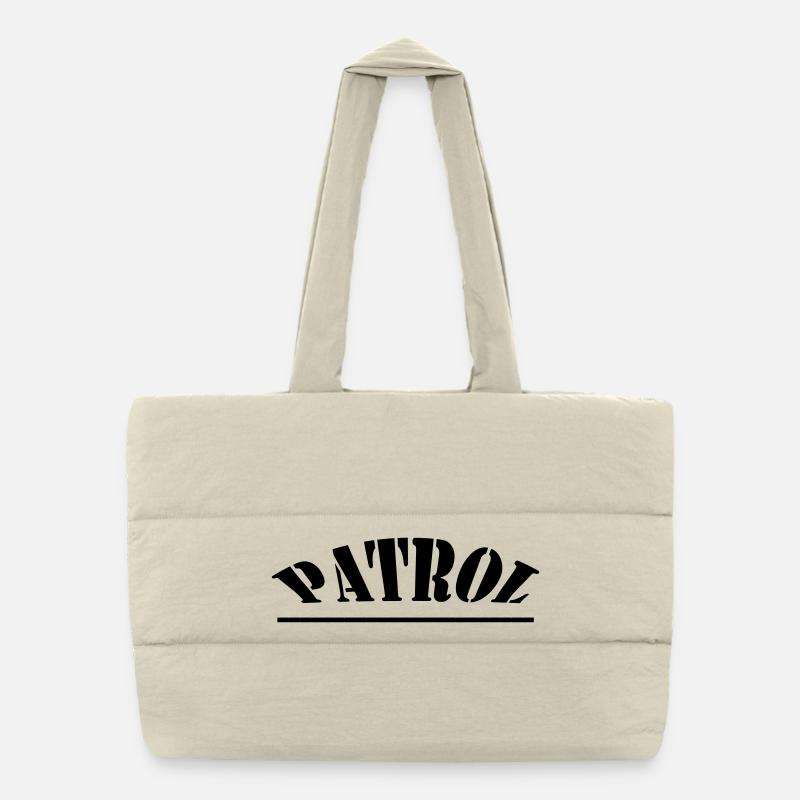 PATROL Puffer-Einkaufstasche