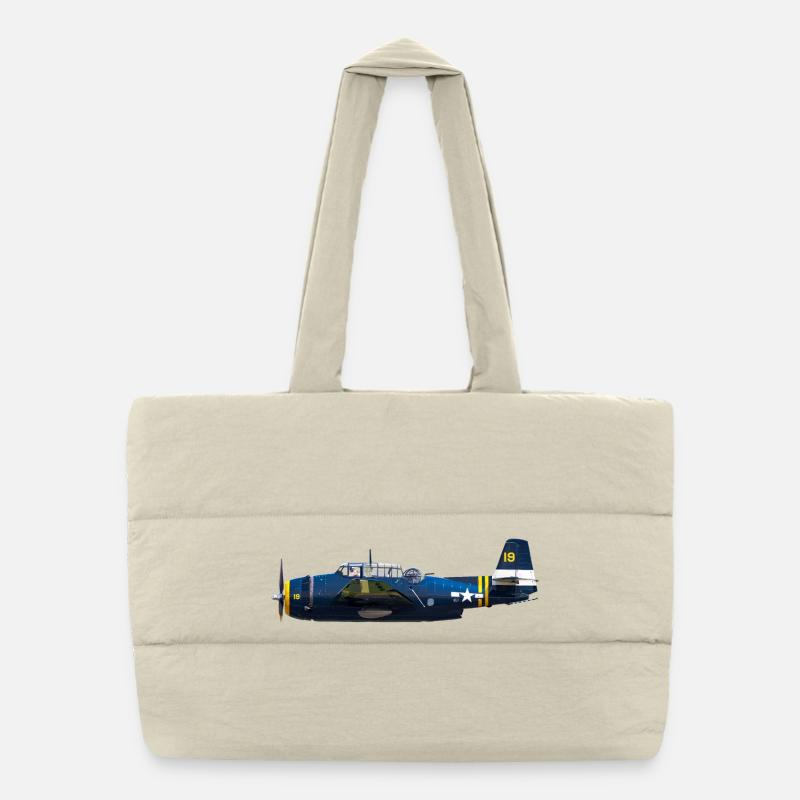 TBF Avenger Puffer Shopping Bag