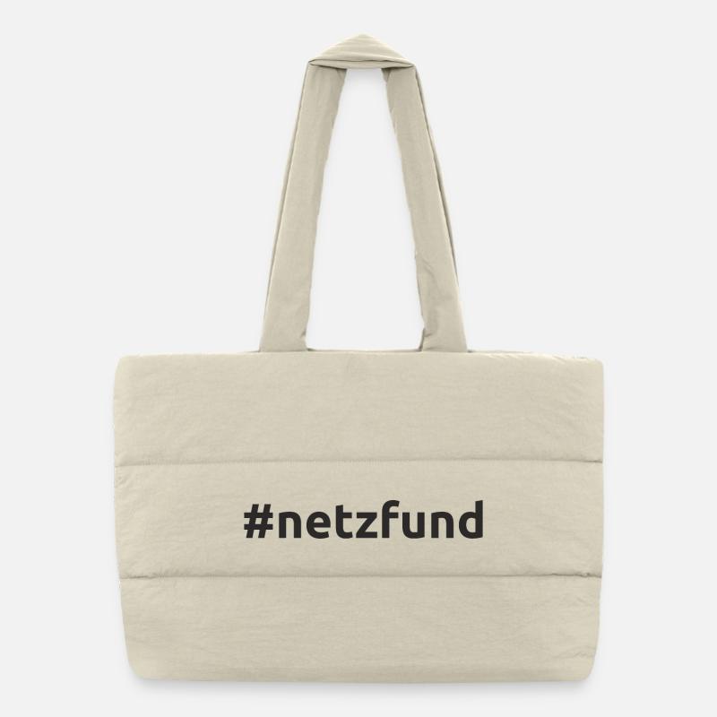 #netzfund Puffer-Einkaufstasche