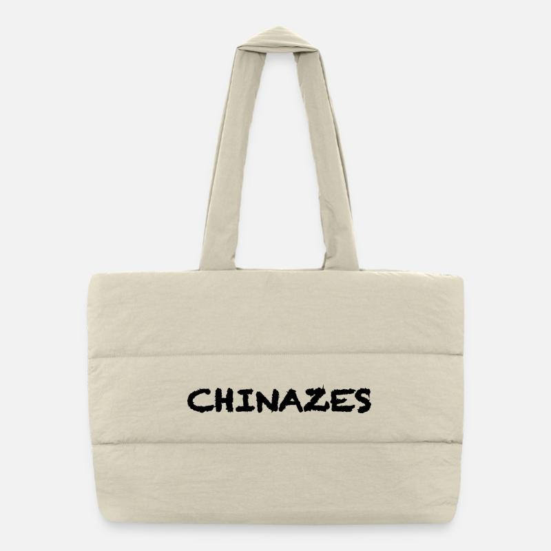 Expression of joy, approval or satisfaction Puffer Shopping Bag