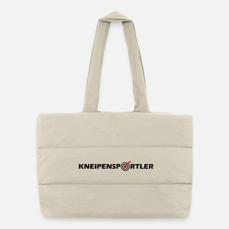 Darts, Darts, Pub Sportsmen Puffer Shopping Bag