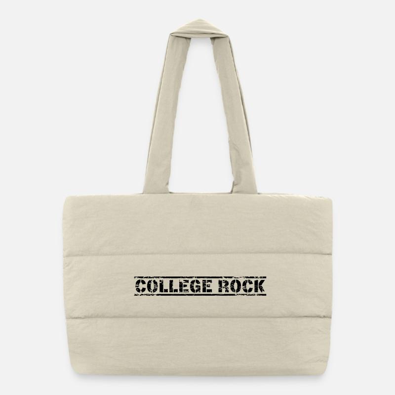College Rock Puffer-Einkaufstasche