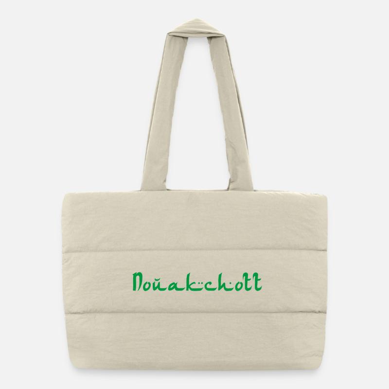 Nouakchott Mauritanie Sac shopping matelassé