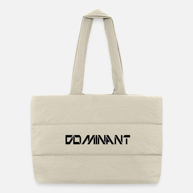 dominant Puffer-Einkaufstasche