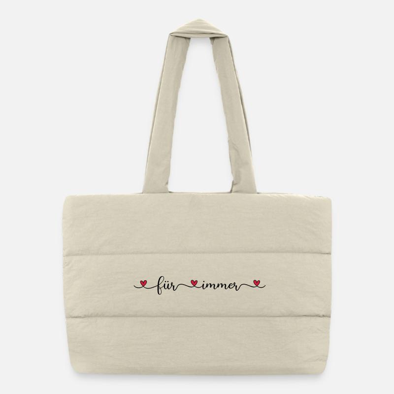 forever Puffer Shopping Bag