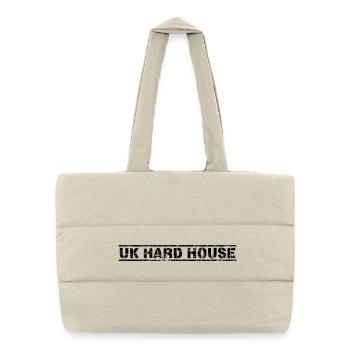 UK Hard House - Puffer-Einkaufstasche - Naturweiß - Vorne