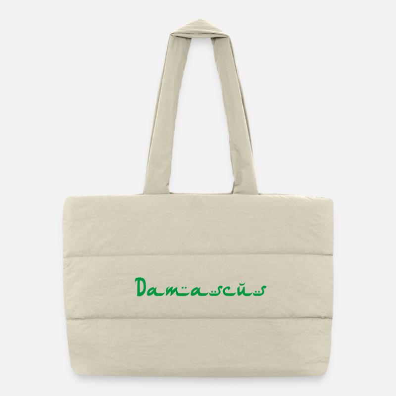 Damascus Damaskus Puffer Shopping Bag