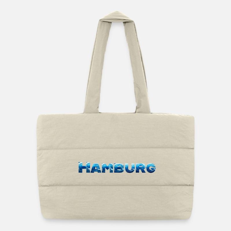 Hamburg & from the far north Puffer Shopping Bag
