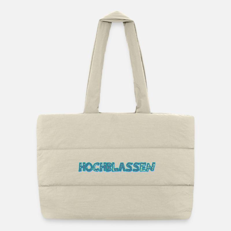 Gift for high-class people Puffer Shopping Bag