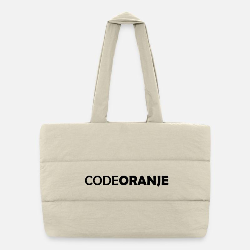 Code Oranje - Pays-Bas - Niederlande Sac shopping matelassé
