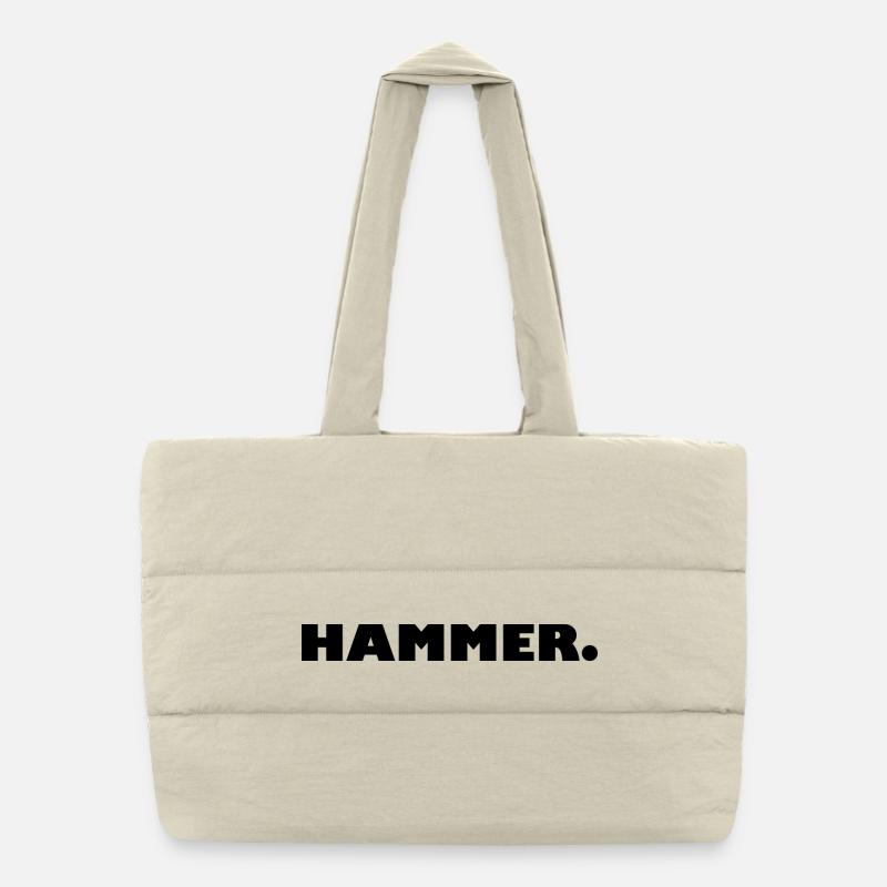 HAMMER. Puffer-Einkaufstasche