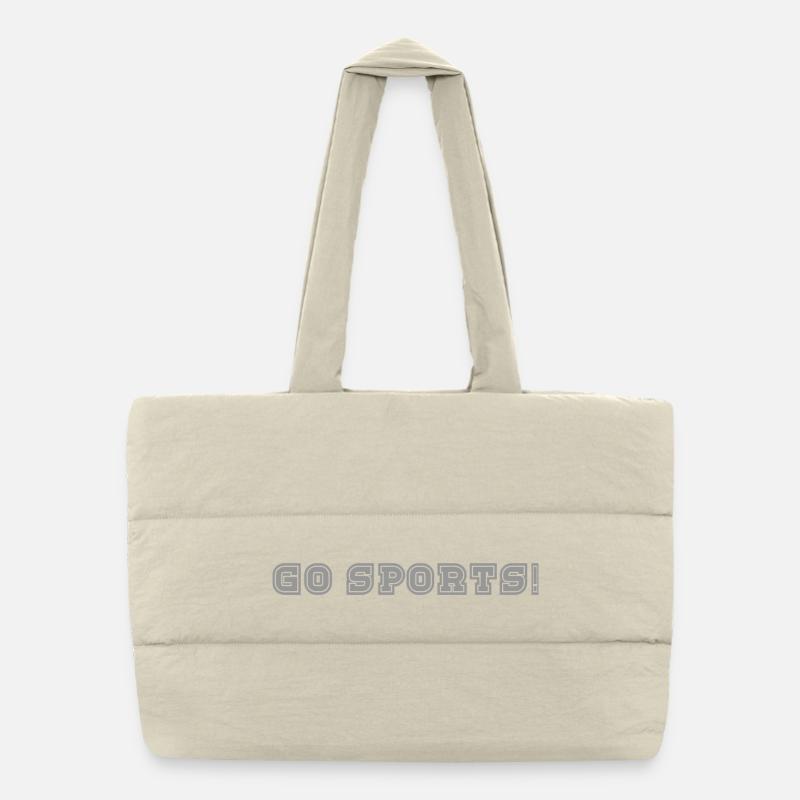 Faites du sport Sac shopping matelassé