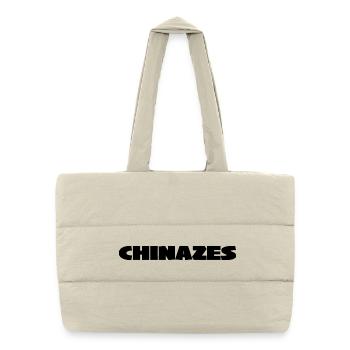 CHINAZES ist eine Ableitung von she nice  - Puffer-Einkaufstasche - Naturweiß - Vorne