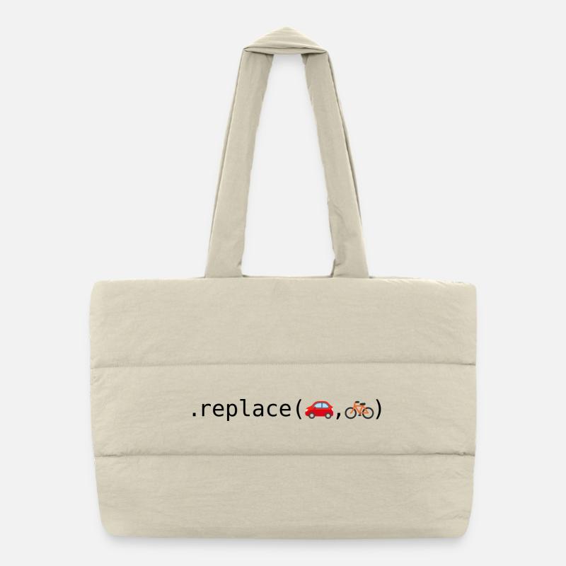 Autos durch Fahrräder ersetzen; Python-Edition Puffer-Einkaufstasche
