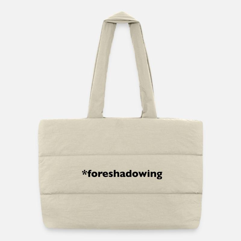 Vorahnung Puffer-Einkaufstasche
