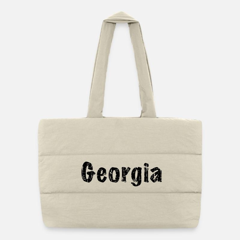 Georgia Puffer-Einkaufstasche