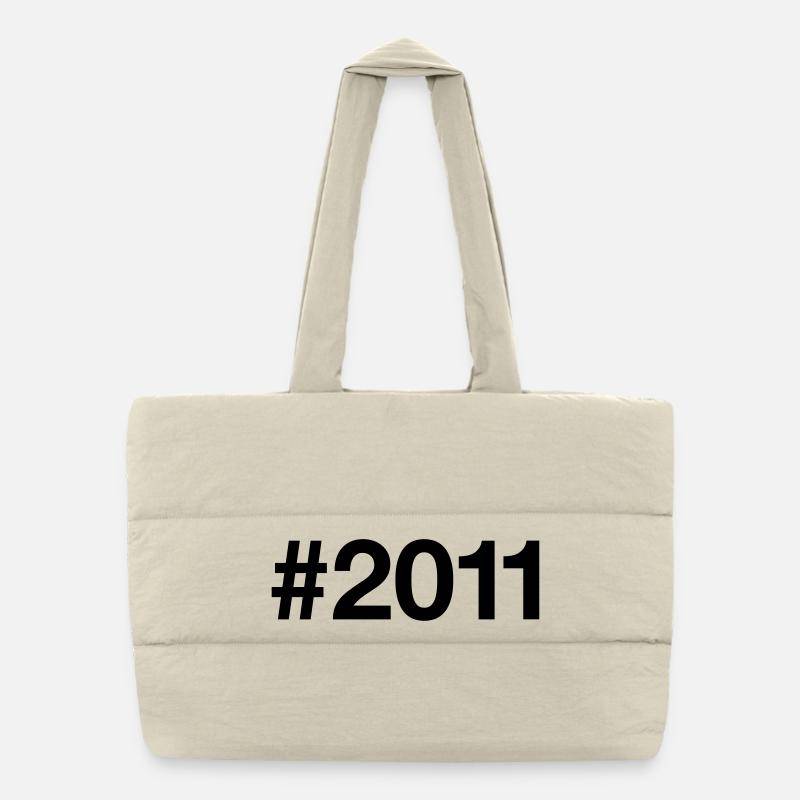 15e anniversaire du millésime 2011 Sac shopping matelassé