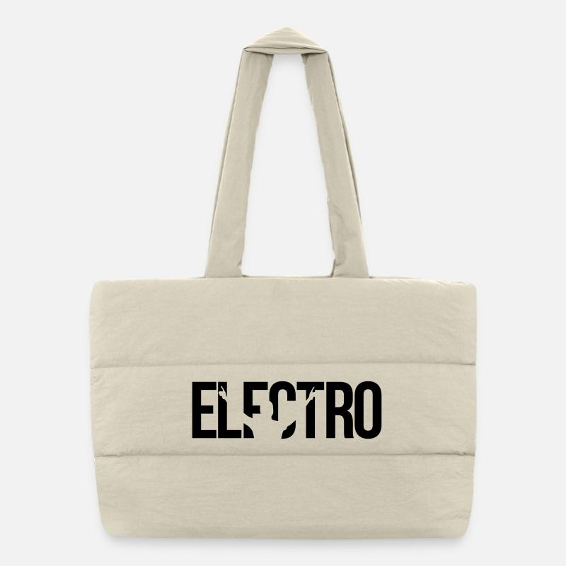 electro Puffer Shopping Bag