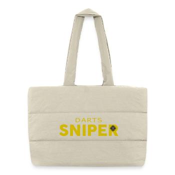 Darts Sniper - Puffer Shopping Bag - natural - Front