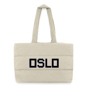 OSLO Norway Norwegen - Puffer Shopping Bag - natural - Front