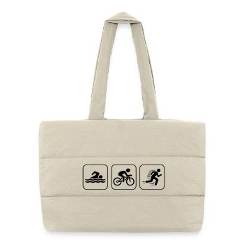 Triathlon Icons Sport - Puffer Shopping Bag - natural - Front