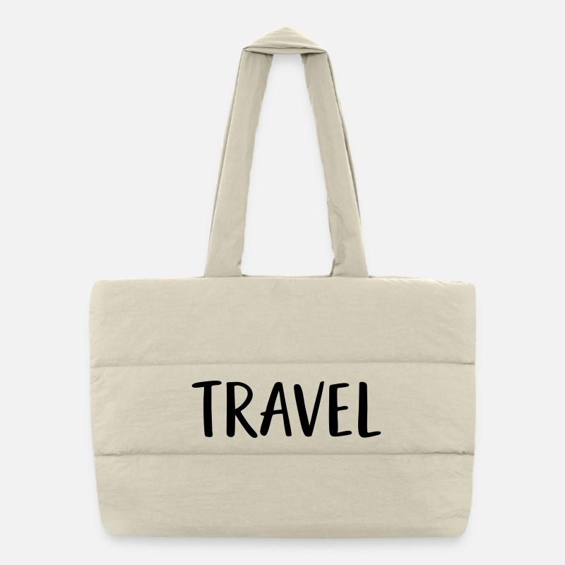 Travel  Puffer-Einkaufstasche