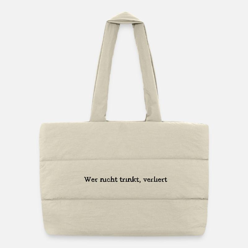 Trinken Puffer-Einkaufstasche