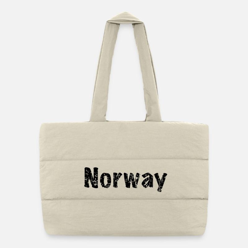 Norway Puffer-Einkaufstasche