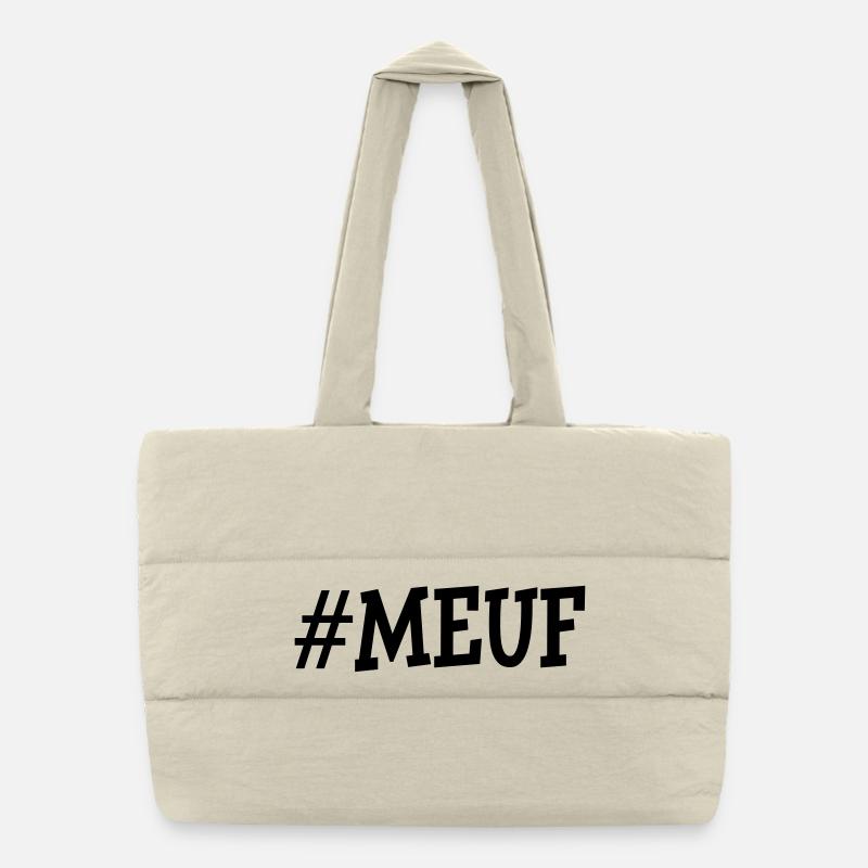 #Meuf Sac shopping matelassé