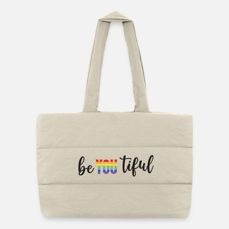 Mois de la fierté LGBT - BeYOUTiful Sac shopping matelassé
