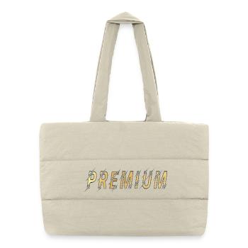 Premium edition super quality - Puffer Shopping Bag - natural - Front
