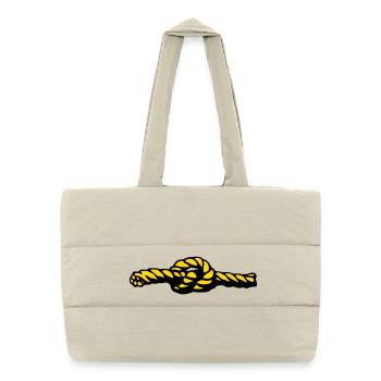 Node - Puffer Shopping Bag - natural - Front