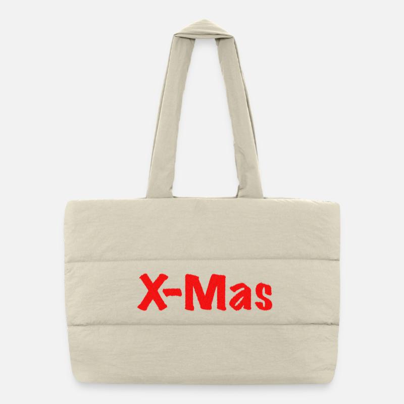 X-Mas Puffer-Einkaufstasche