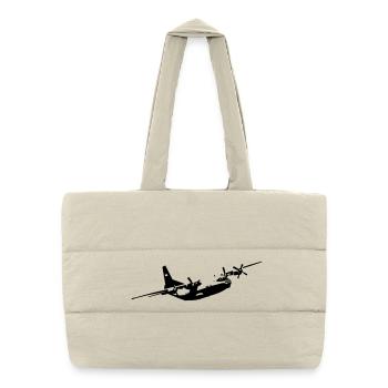 An-12 - Puffer Shopping Bag - natural - Front