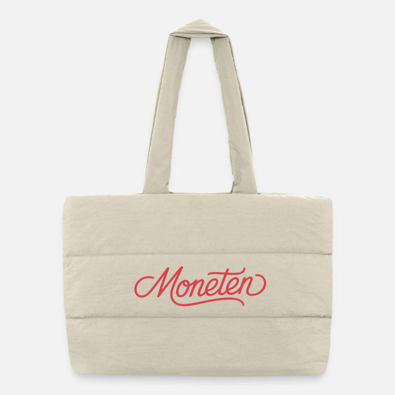 Moneten - Funny Tax Meme Puffer Shopping Bag