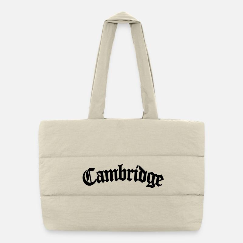 cambridge - Puffer-Einkaufstasche - Naturweiß