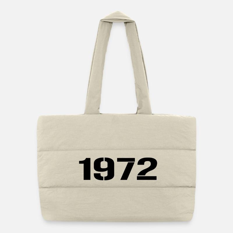 Millésime 1972 Sac shopping matelassé