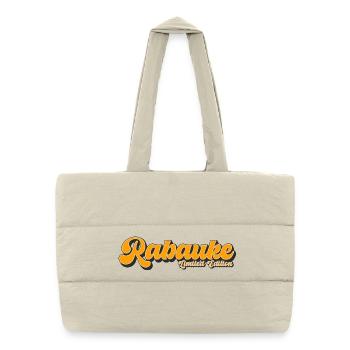 Rabauke Limited Edition - Gesteppte Shopping Bag - Naturweiß - Vorne