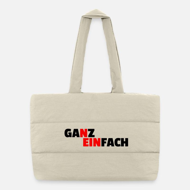 Sac shopping matelassé