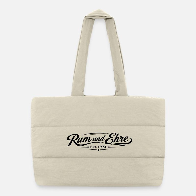 Rum und Ehre Puffer-Einkaufstasche