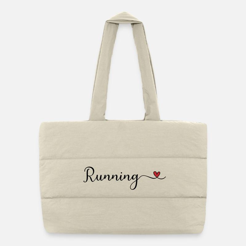 Run Puffer Shopping Bag
